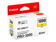 Canon PFI1000 Amarillo Original Ink Cartridge - PFI1000Y/0549C001