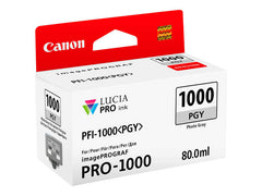 Canon PFI1000 Gris Photo Original Ink Cartridge - PFI1000PGY/0553C001