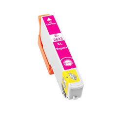 Cartucho de tinta genérico Magenta Epson T2633/T2613 (26XL) - Substitui C13T26334012/C13T26134012