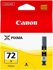 Cartucho de tinta original amarelo Canon PGI72 - 6406B001