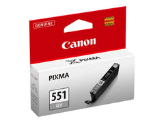 Cartucho de tinta Canon CLI551 cinza original - 6512B001