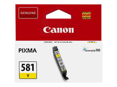 Cartucho de tinta Canon CLI581 amarelo original - 2105C001