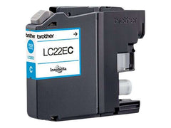 Brother LC22E Cyan Original Ink Cartridge - LC22EC