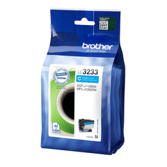 Brother LC3233 Cyan Original Ink Cartridge - LC3233C