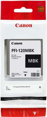 Cartucho de tinta Canon PFI120 preto fosco original - 2884C001