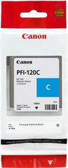 Cartouche d'encre cyan originale Canon PFI120 - 2886C001