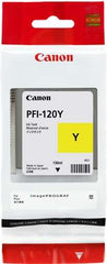 Cartucho de tinta Canon PFI120 amarelo original - 2888C001