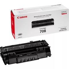 Cartucho de toner Canon 708 preto original - 0266B002