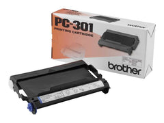 Cartucho e rolo de transferência térmica original Brother PC301 - 1 rolo