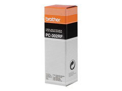 Pacote Brother PC302RF de 2 rolos de transferência térmica originais