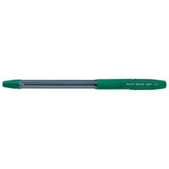 Pilot BPS-GP Boligrafo de Bola - Punta Mediana de 1mm - Trazo de 0.4mm - Recargable - Color Verde