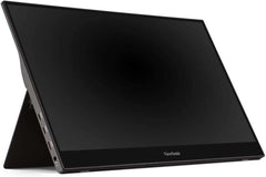 ViewSonic Monitor Tactil LED 15.6" IPS Full HD 1080p - 10 Puntos de Contacto - Respuesta 6.5ms - Altavoces 1.6W - Angulo de Vision 178Âº - USB-C, Mini HDMI - Modo Eco - Color Negro