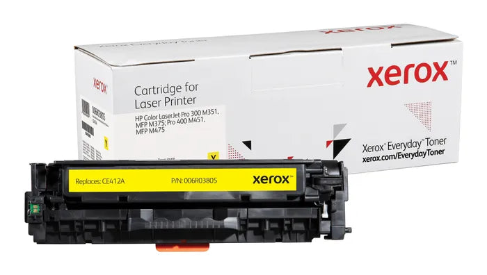 Xerox Everyday HP CE412A Amarillo Cartucho de Toner Generico - Reemplaza 305A - Loja do Tinteiro