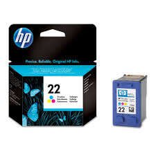 Cartucho de tinta HP original de 22 cores - C9352AE