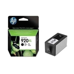 Cartucho de tinta preto original HP 920XL - CD975AE