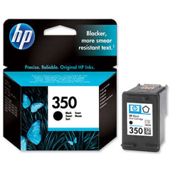 HP 350 Black Original Ink Cartridge - CB335EE