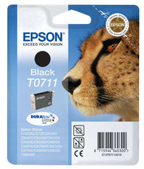 Epson T0711 Black Original Ink Cartridge - C13T07114012