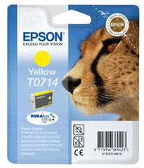 Epson T0714 Amarillo Original Ink Cartridge - C13T07144012