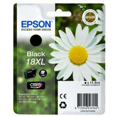 Cartucho de tinta original preto Epson T1811 (18XL) - C13T18114012