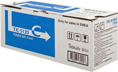 Kyocera TK5135 Cyan Original Toner Cartridge - 1T02PACNL0/TK5135C