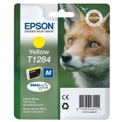 Cartucho de tinta original Epson T1284 amarelo - C13T12844012