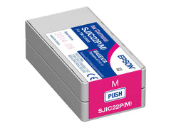 Epson SJIC22P Magenta Original Ink Cartridge - C33S020603/SJIC22P(M)