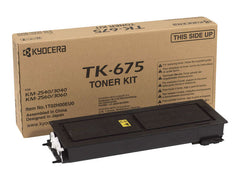 Cartucho de toner original preto Kyocera TK675 - 1T02H00EU0