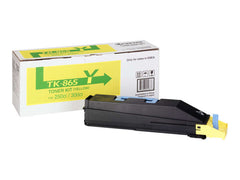 Cartucho de toner original amarelo Kyocera TK865 - 1T02JZAEU0/TK865Y