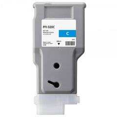 Cartucho de tinta pigmentada genérico Canon PFI320 ciano - substitui 2891C001