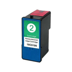 Cartucho de tinta genérico Lexmark de 2 cores - substitui 18C0190