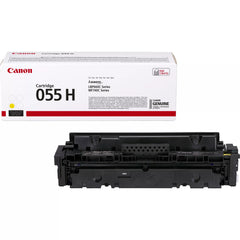 Cartucho de toner Canon 055H amarelo original - 3017C002