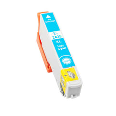 Cartucho de tinta genérico Epson T2435/T2425 (24XL) Cyan Light - Substitui C13T24354012/C13T24254012