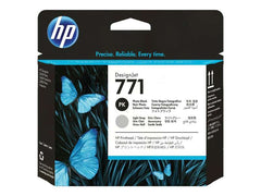 Cabeça de impressão original HP 771 - preto fotográfico, cinza claro - CE020A