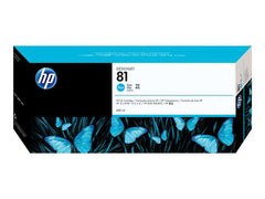 HP 81 Cyan Original Ink Cartridge - C4931A