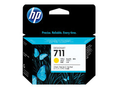 HP 711 Amarillo Pack de 3 cartouches d'encre originales - CZ136A