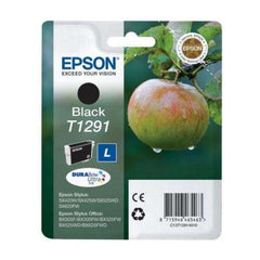 Epson T1291 Black Original Ink Cartridge - C13T12914012