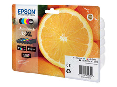 Epson T3357 (33XL) Pack of 5 Original Ink Cartridges - C13T33574011