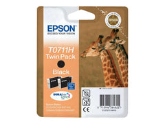 Epson T0711H Negro Cartucho de Tinta Original - C13T07114H10