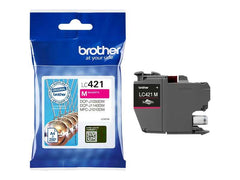 Brother LC421 Magenta Original Ink Cartridge - LC421M