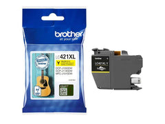 Brother LC421XL Amarillo Original Ink Cartridge - LC421XLY