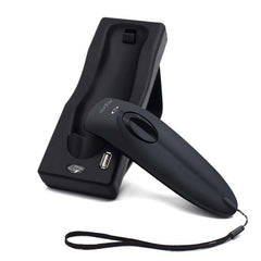Approx Lector de Codigos de Barras Inalambrico Bluetooth RF - Indicador LED, Beeper y Vibracion  - Velocidad 30fps - Autonomia hasta 7h
