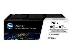 HP CF400X Noir Pack de 2 Cartouches Toner Originales - 201X