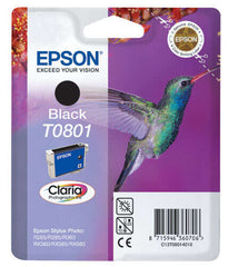 Epson T0801 Negro Cartucho de Tinta Original - C13T08014011