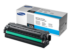 Cartouche de toner cyan originale Samsung CLP680/CLX6260 - CLT-C506L/SU038A