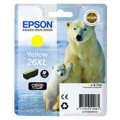 Cartouche d'encre originale Epson T2634 (26XL) Amarillo - C13T26344012