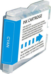 Cartouche d'encre générique cyan Brother LC1000XL/LC970XL – Remplace LC1000C/LC970C