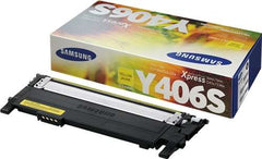 Samsung CLP360/CLX3305 Amarillo Original Toner Cartridge - CLT-Y406S/SU462A