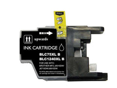 Cartucho de tinta genérico preto Brother LC1240XL/LC1220XL/LC1280XL - Substitui LC1240BK/LC1220BK/LC1280XLBK