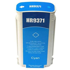 Cartucho de tinta genérico HP 72 ciano - substitui C9371A