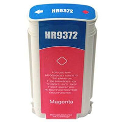 Cartucho de tinta genérico HP 72 Magenta - substitui C9372A